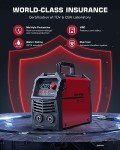 ARCCAPTAIN 200A Portable Stick Welder with LED Display
