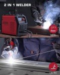 ARCCAPTAIN 200A Portable Stick Welder with LED Display
