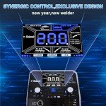 200Amp 5-in-1 MIG Welder with Dual Voltage Display