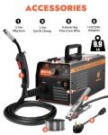HZXVOGEN 145A Dual Voltage MIG Welder