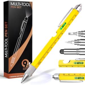 9-in-1 Multitool Pen - Perfect Men's Gift