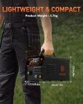 HZXVOGEN 3-in-1 Portable MIG Welder Machine