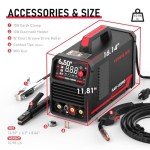 YESWELDER 135Amp 3-in-1 MIG Welder Machine