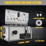 SSIMDER 140Amp Dual Voltage MIG Welder Machine