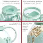 Micro-Pop Microwave Popcorn Popper, 3-Quart, Aqua