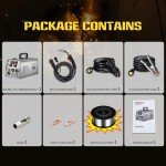 SSIMDER 140Amp Dual Voltage MIG Welder Machine