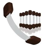 Cadenas de sécurité pour enfants SKYLA HOMES (8 pièces)