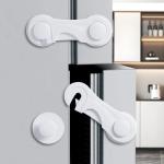 Système de verrouillage pour réfrigérateur pour enfants - 4 pièces