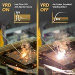 TOOLIOM 195A Dual Voltage Stick Welder