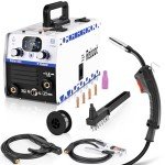 Portable 3-in-1 Flux Core MIG Welder 110V