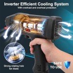 Portable Electric Welder Gun with LCD Display