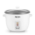 AROMA® 3-Cup Rice Cooker and Oatmeal Maker