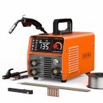 135A 3-in-1 Flux Core MIG Welder 110V