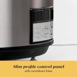 Crock-Pot 8-Quart Programmable Slow Cooker, Black