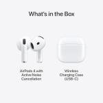 Apple AirPods 4 Wireless Earbuds with Noise Cancellation