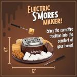 Tabletop Electric S'mores Maker with Roasting Sticks