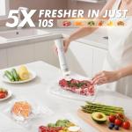 Portable Handheld Vacuum Sealer for Food Storage