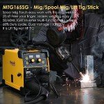 Hynade 3-in-1 MIG Welder with Spool Gun