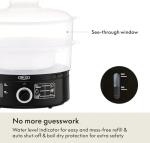 BELLA Double Food Steamer with Stackable Baskets