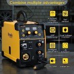 Hynade 3-in-1 MIG Welder with Spool Gun