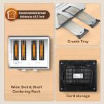 Grille-Pain Électrique 4 Tranches avec Écran Tactile