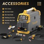 TOOLIOM 200A 4-in-1 Dual Voltage Welding Machine
