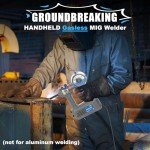 Azzuno Portable 110V Handheld MIG Welder