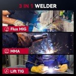 ARCCAPTAIN 145A 3-in-1 Gasless Welder