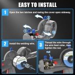 Azzuno Portable 110V Handheld MIG Welder