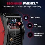 ARCCAPTAIN 145A 3-in-1 Gasless Welder