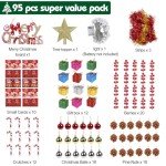 6ft Christmas Tree with Lights and Decorations