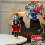 Wooden Mouse King Nutcracker - Christmas Decoration