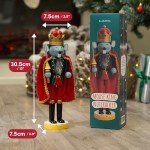 Wooden Mouse King Nutcracker - Christmas Decoration