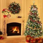 6ft Christmas Tree with Lights and Decorations