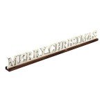 Rustic Merry Christmas Wooden Tabletop Sign