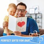 Personalized Acrylic Puzzle Plaque for Dad