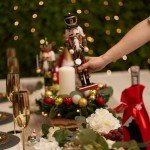 Wooden Nutcracker Christmas Decorations - 2 Pack