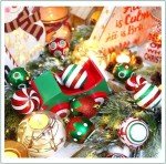 30 Christmas Tree Ornament Ball Set