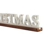 Rustic Merry Christmas Wooden Tabletop Sign