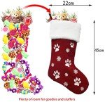 Christmas Dog Stockings - 2 Pack, 18 Inch