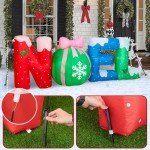 Noverlife 9FT Christmas Inflatable Noel Yard Decor