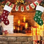 Christmas Dog Stockings - 2 Pack, 18 Inch