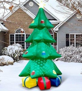 Inflatable 10ft Christmas Tree for Holiday Decor
