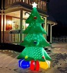Inflatable 10ft Christmas Tree for Holiday Decor