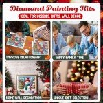 Christmas Snowman Diamond Painting Kit for Adults