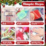 Christmas Snowman Diamond Painting Kit for Adults