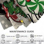 Christmas Gray Throw Pillow Covers Set of 4