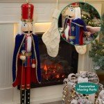 Large Wooden Nutcracker Soldier - 3 FT Figurine