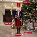 Large Wooden Nutcracker Soldier - 3 FT Figurine