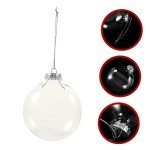 10 Pcs Shatterproof Christmas Tree Ornaments